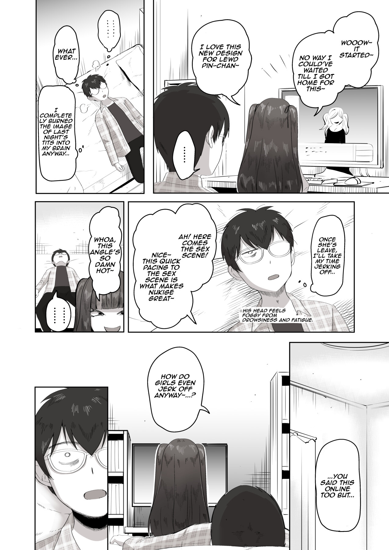 Hentai Manga Comic-When I Met My Follower I'd Been Passionately Talking About Eroge With Day and Night-Read-15